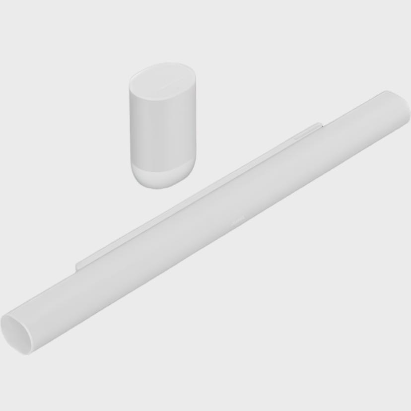 2 Room Set With Arc Ultra - White