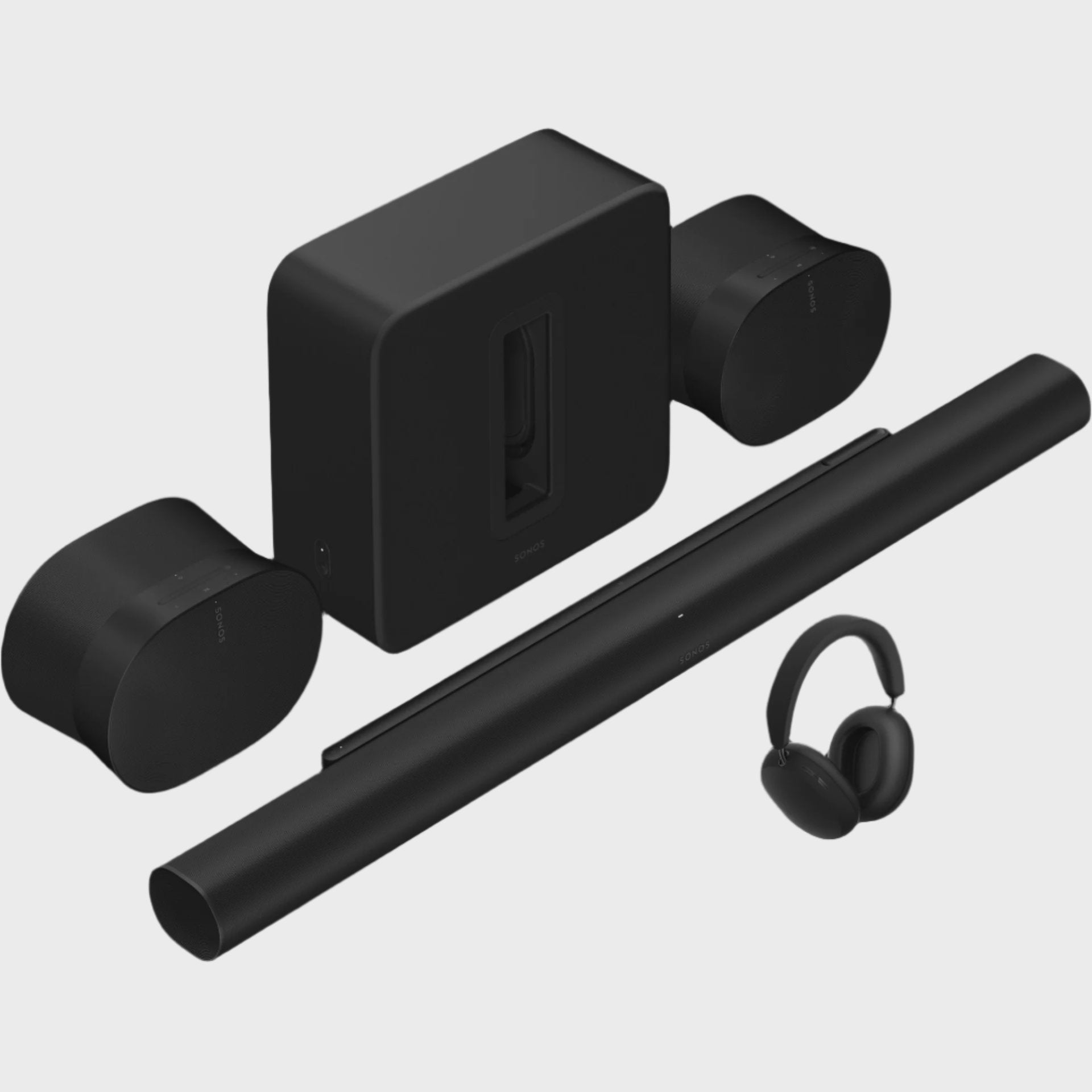 Premium Personal Entertainment Set with Arc Ultra - Black