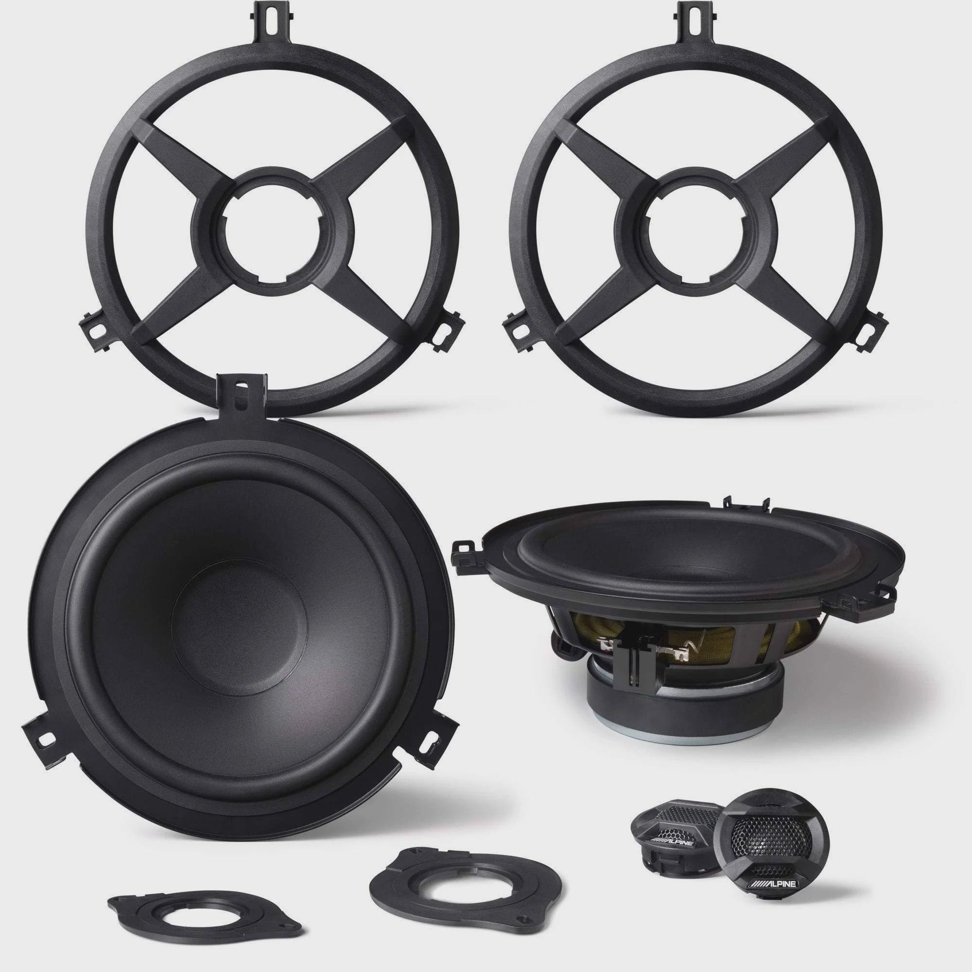 ALPINE Component 07-18 Jeep Wrangler Component Set