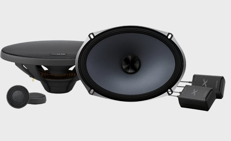 ALPINE Component Type X 6x9 Component Set