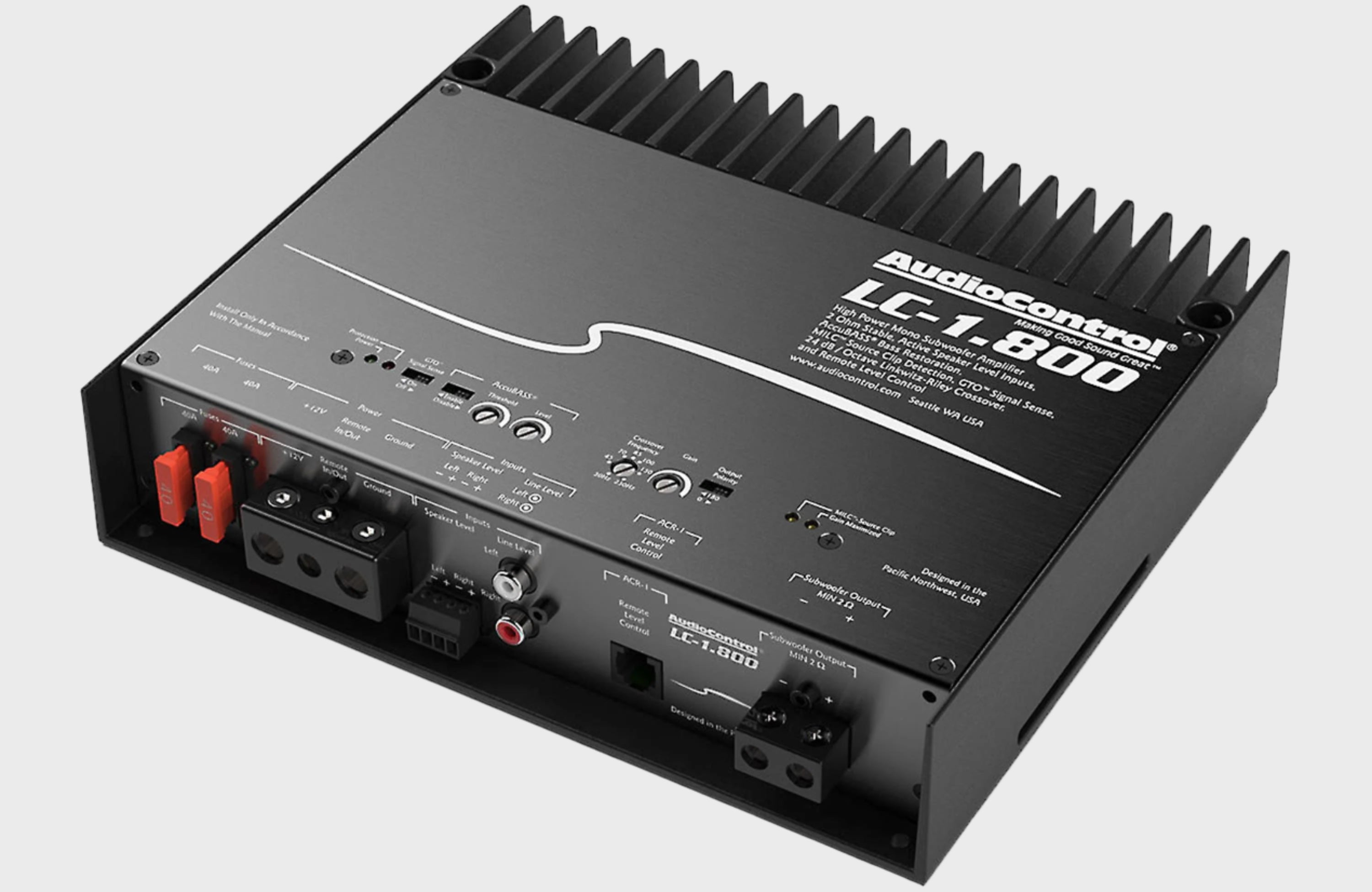 AUDIOCONTROL Mono Block LC 800 Watt 2 Ohm Monoblock