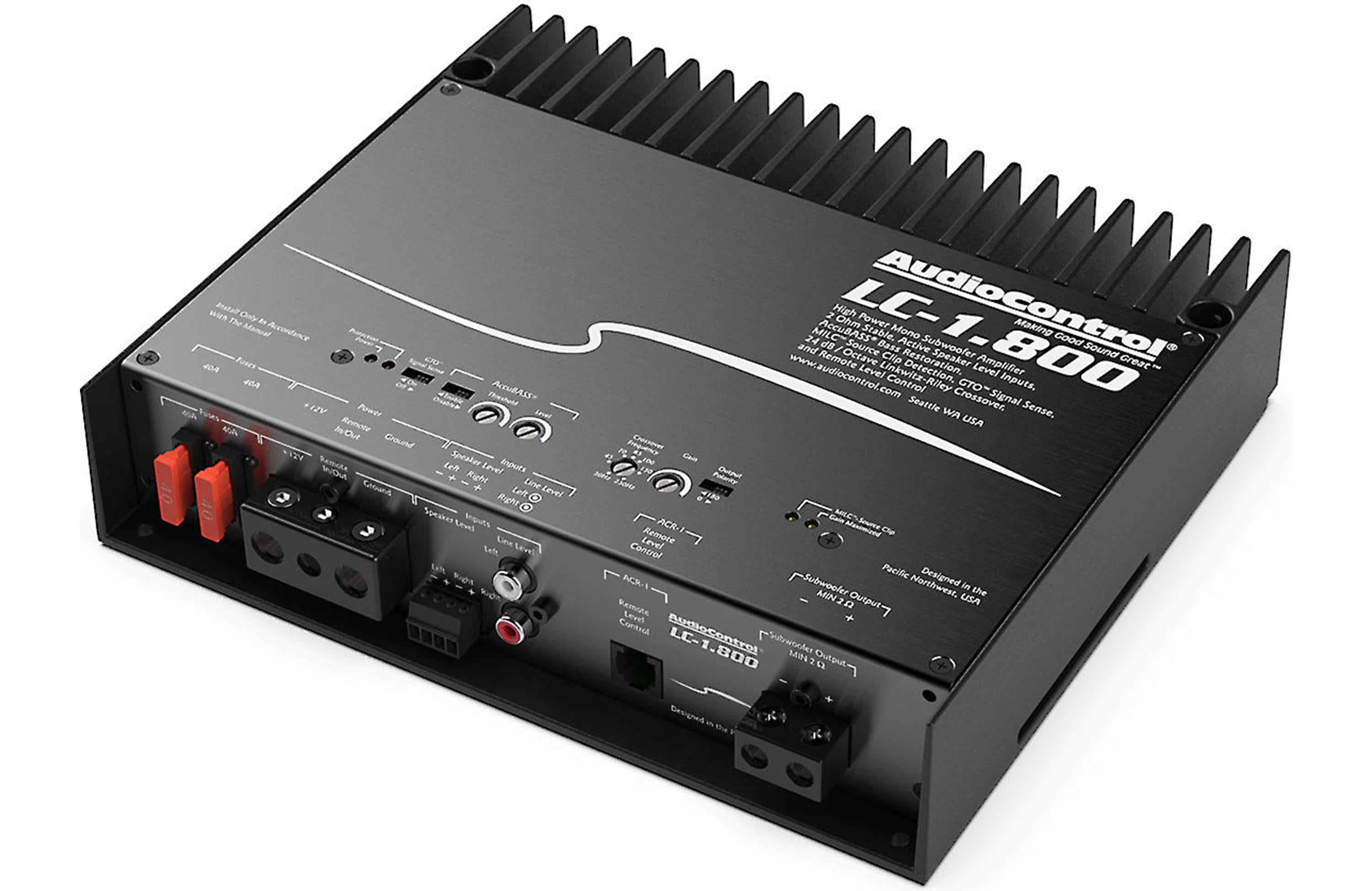 AUDIOCONTROL Mono Block LC 800 Watt 2 Ohm Monoblock