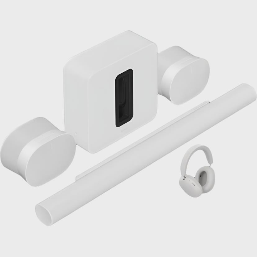 Premium Personal Entertainment Set with Arc Ultra - White