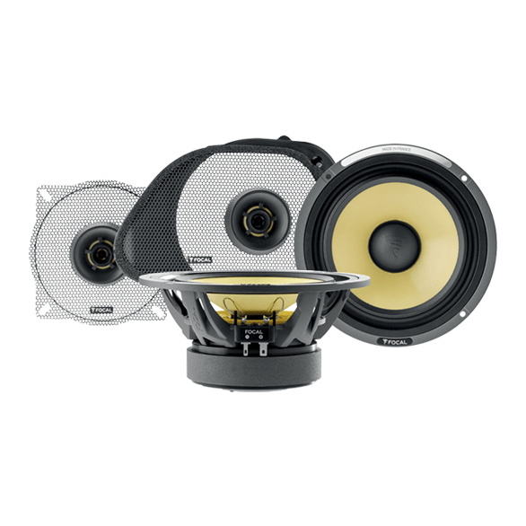 FOCAL Speakers 1997-2013 Kevlar HD kit Fits Electra Glide, Street Glide, Ultra Classic, Road Glide