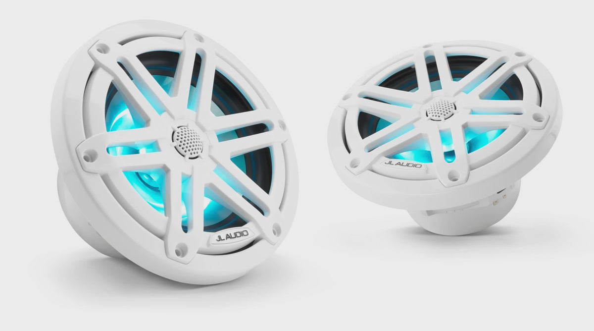 JL AUDIO Coaxial M3 6.5" Gloss White Sport RGB