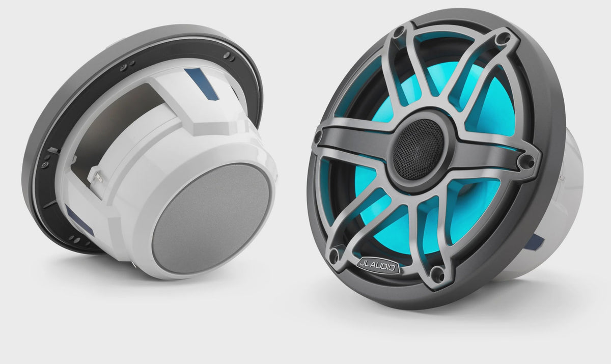 JL AUDIO Coaxial M6 7.7" Titanium Sport Grille RGB