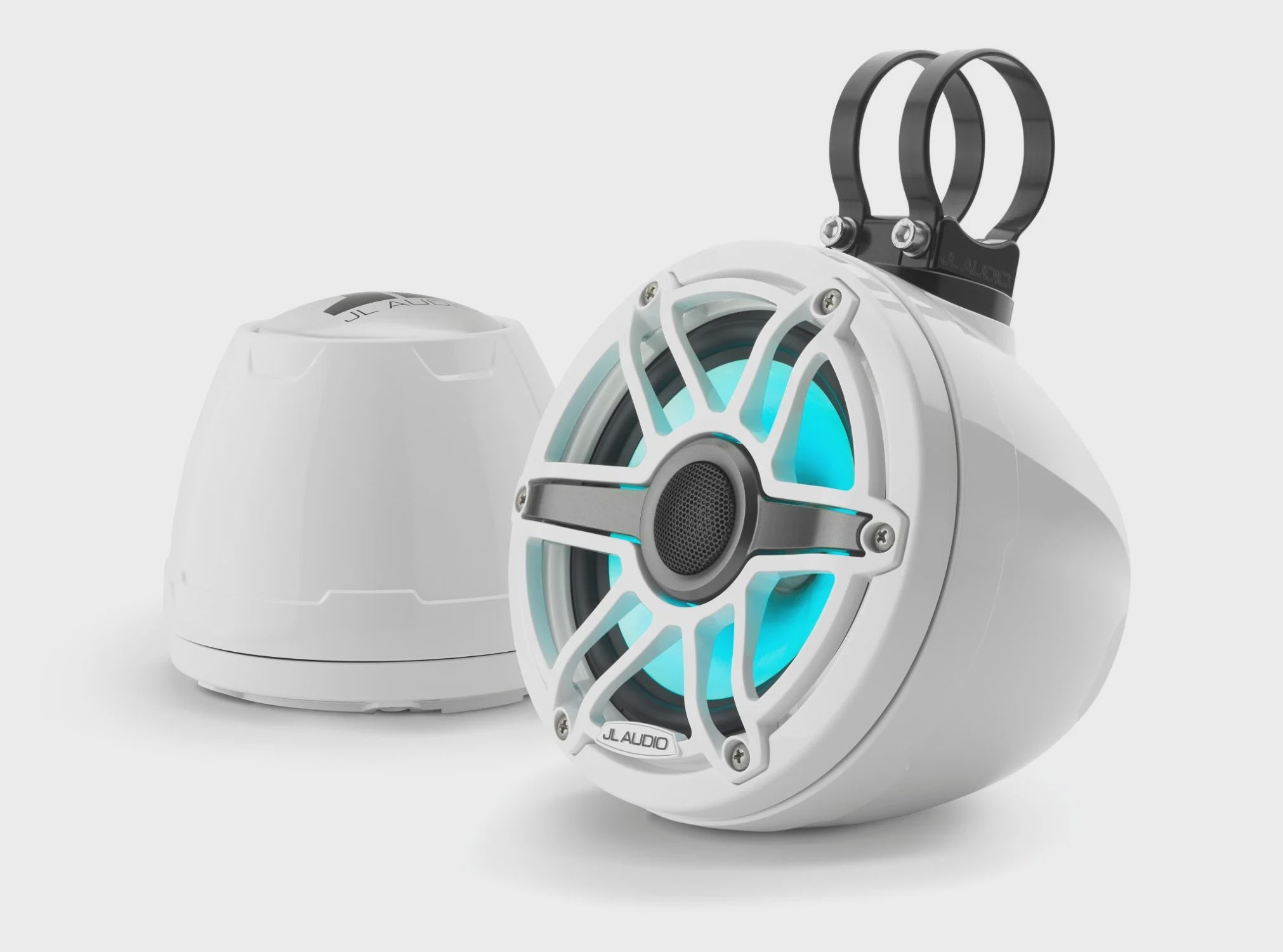 JL AUDIO Tower Speakers M6 VEX Pods RGB Gloss White