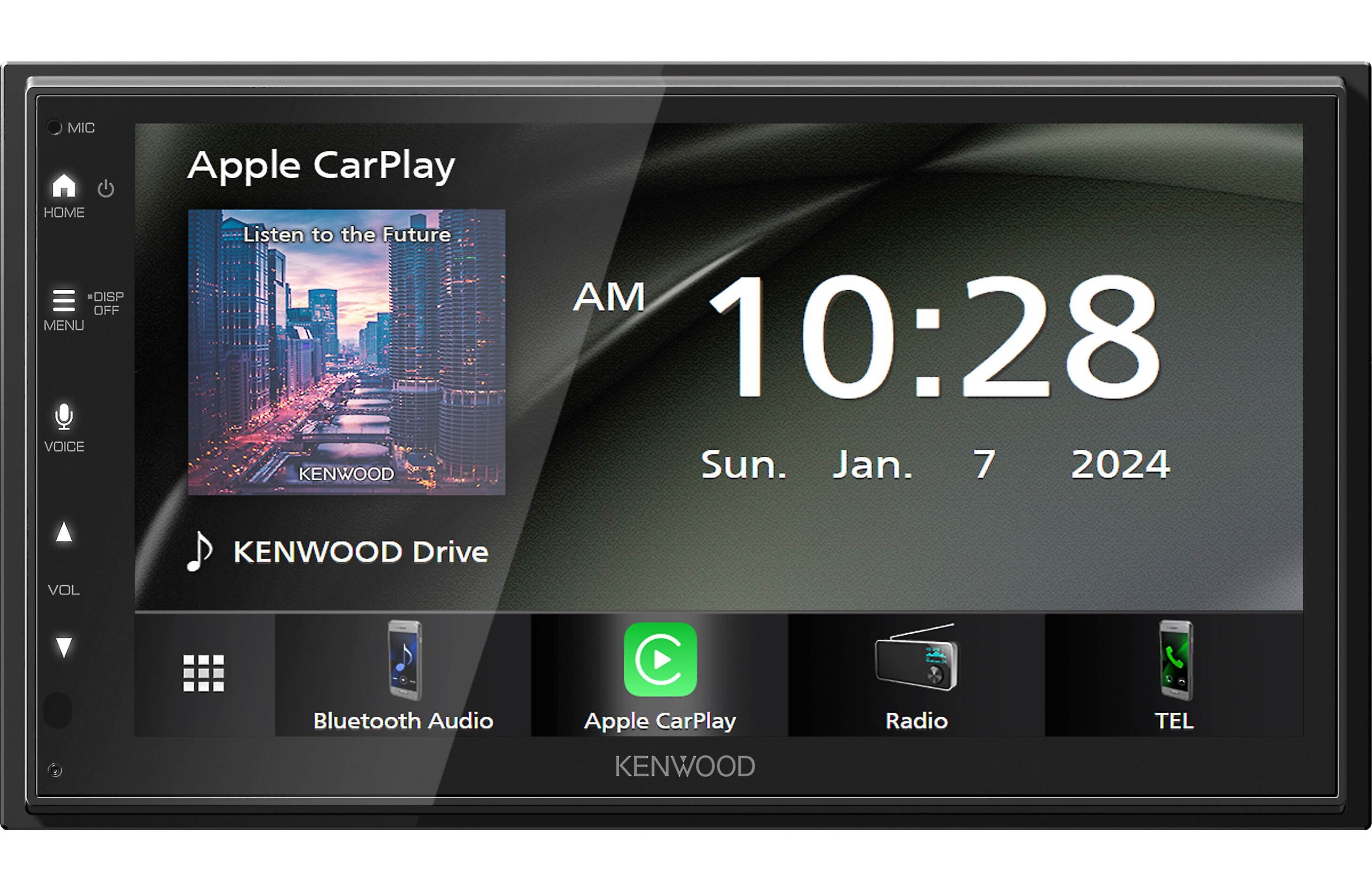 KENWOOD Double Din DMX5710S 6.8" Touch Screen, Wireless and Wired Car Play and Android Auto Ready, iDatalink Maestro Ready