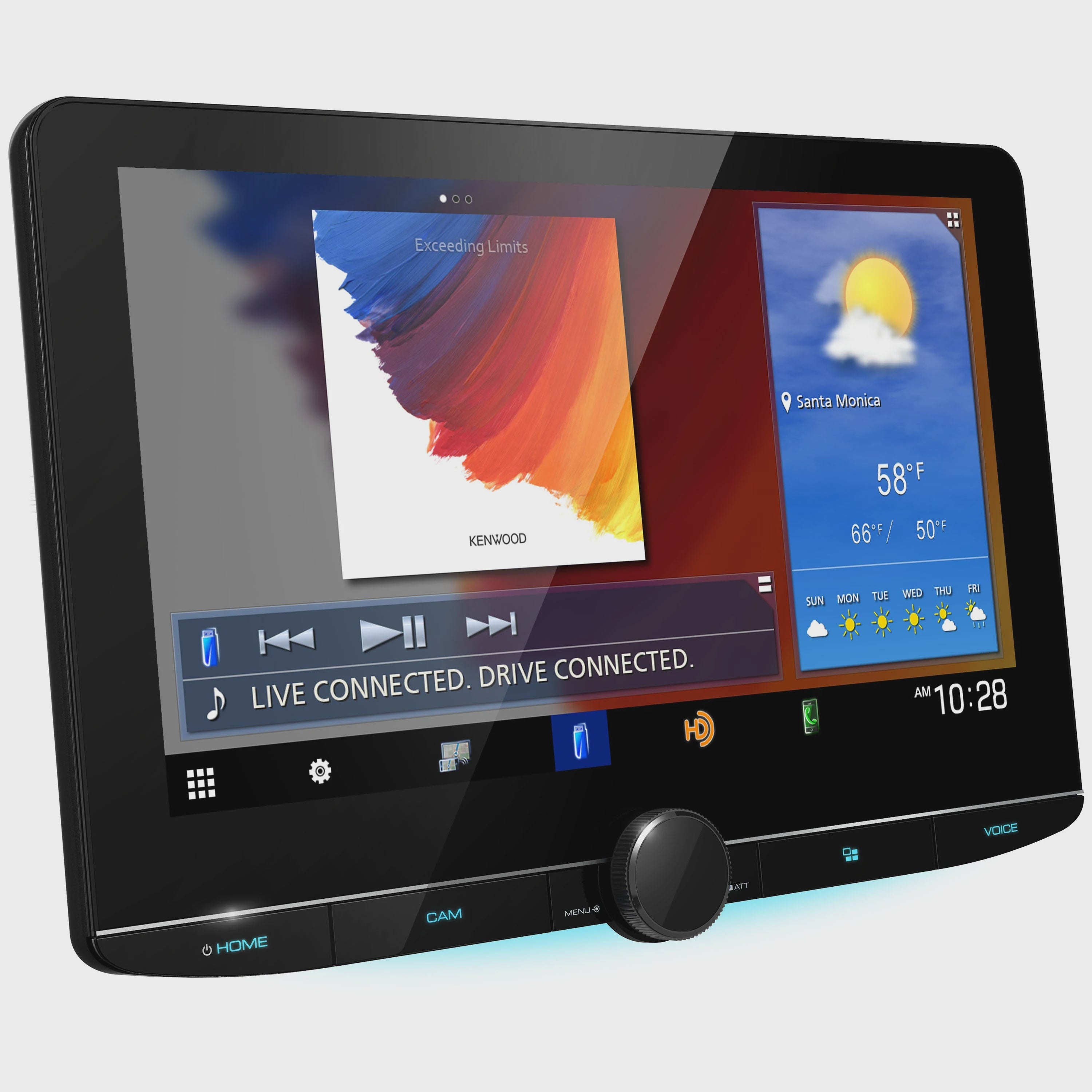 KENWOOD Double Din Excelon DMX1057XR 10.1" Wireless Radio ACP/AA