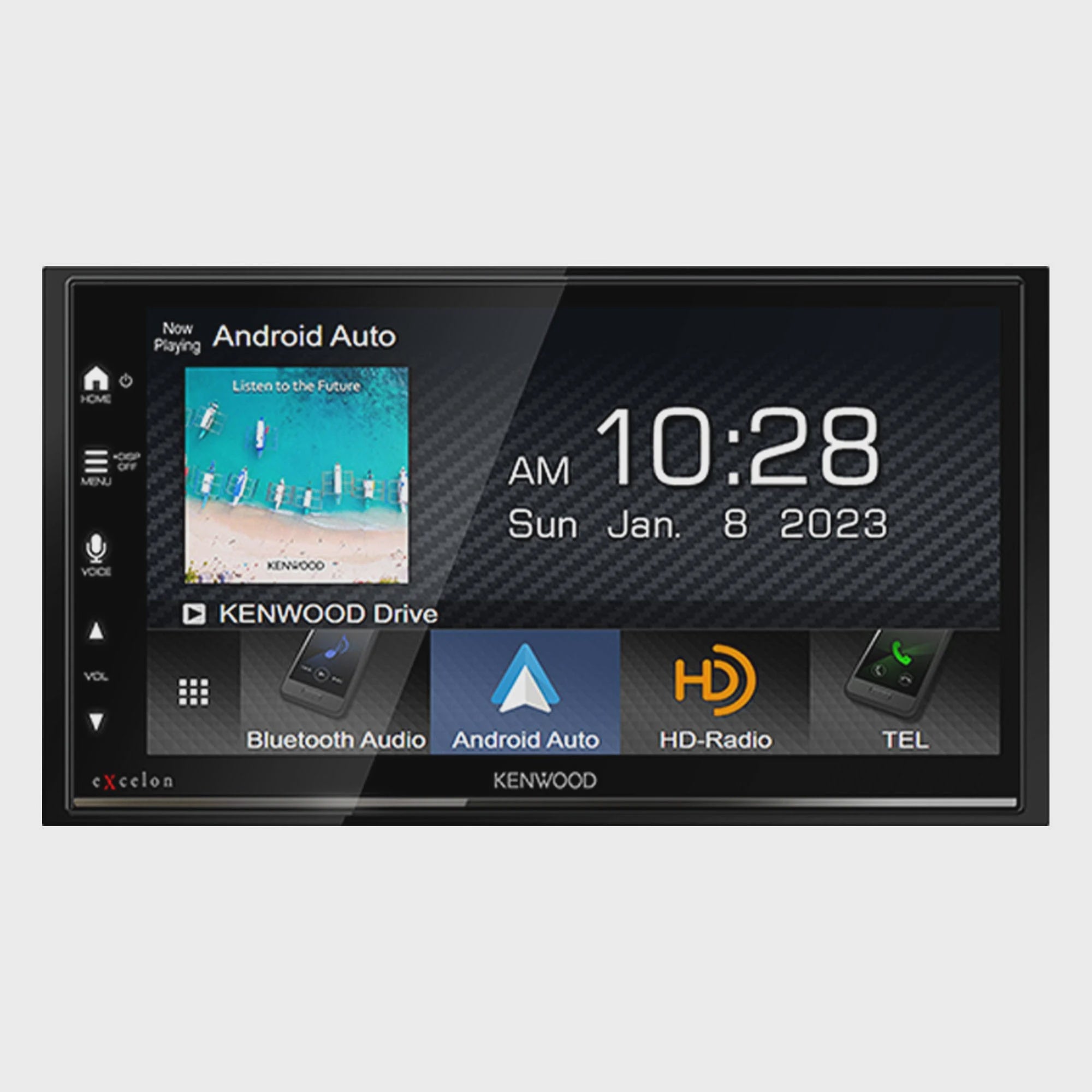 KENWOOD Double Din Excelon DMX809S 6.8" Touch Screen