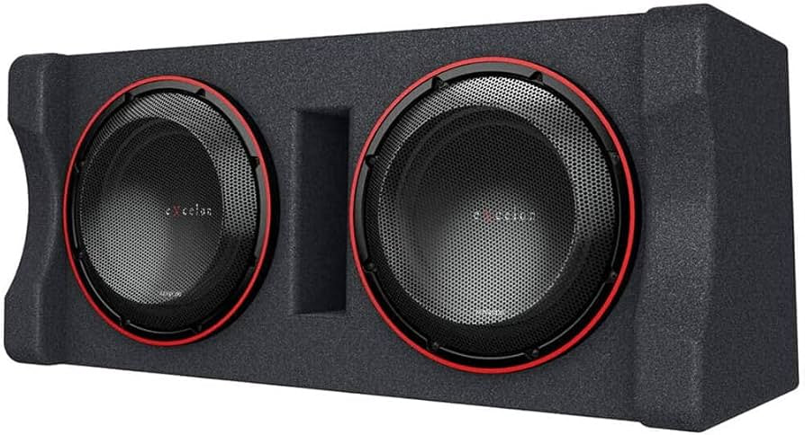 KENWOOD Enclosures Excelon HP Dual 12" HP Ported Box