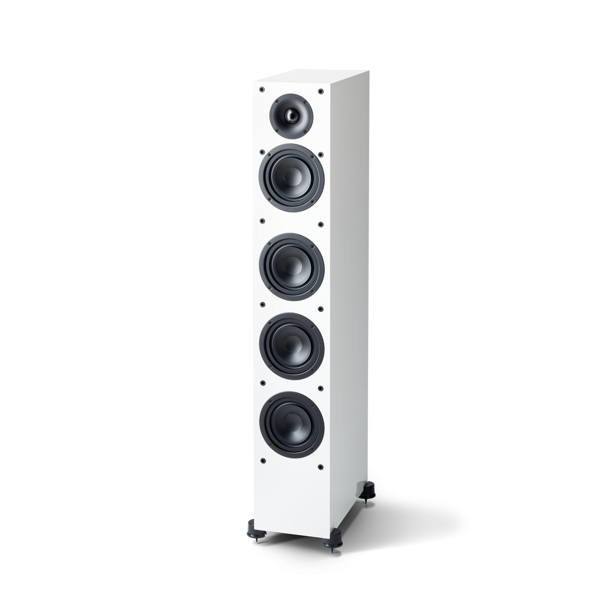 PARADIGM Tower Speaker Gloss White Monitor 6000F Floor Standing Speaker (Each)