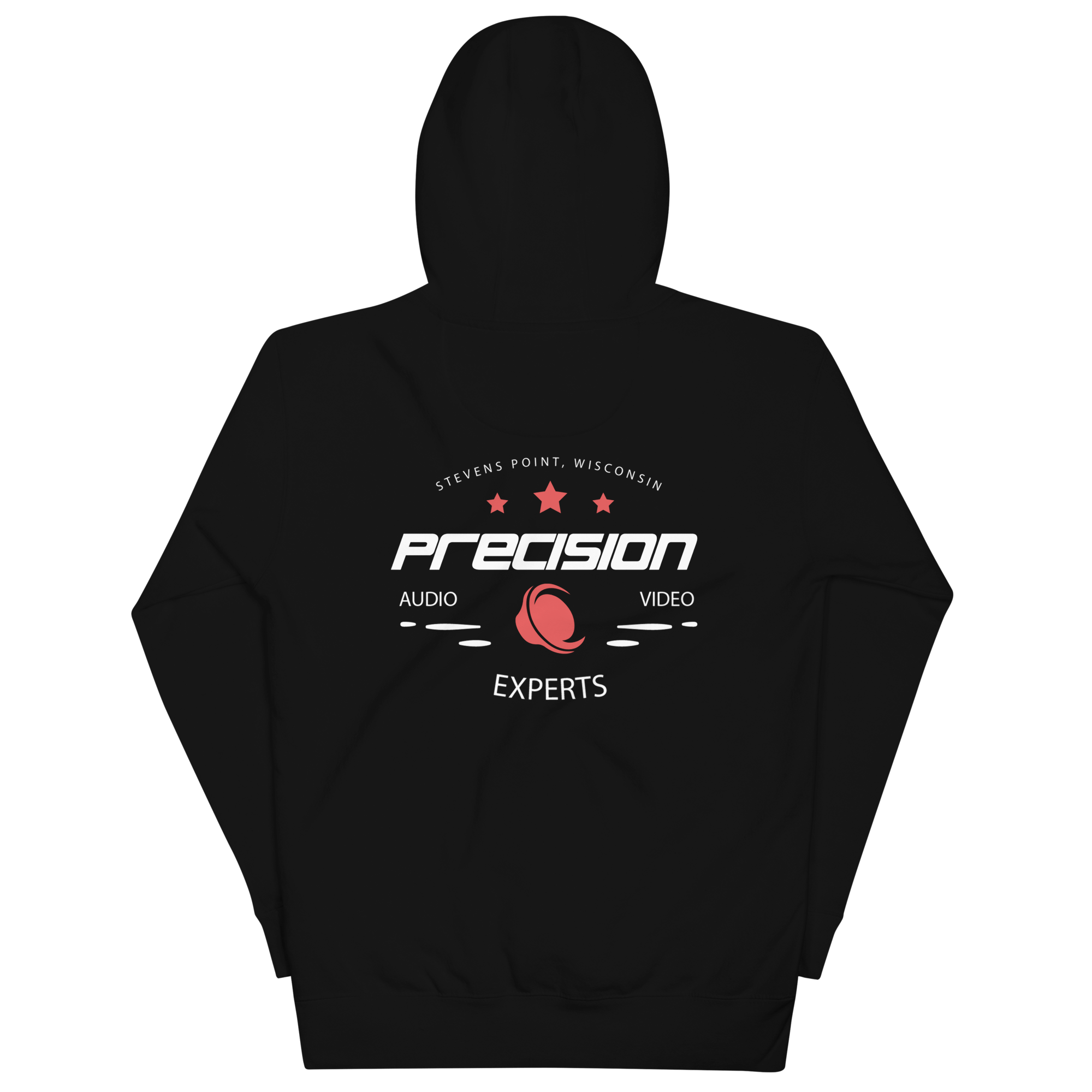 PrecisionAudiovideoexperts Badge Hoodie Black