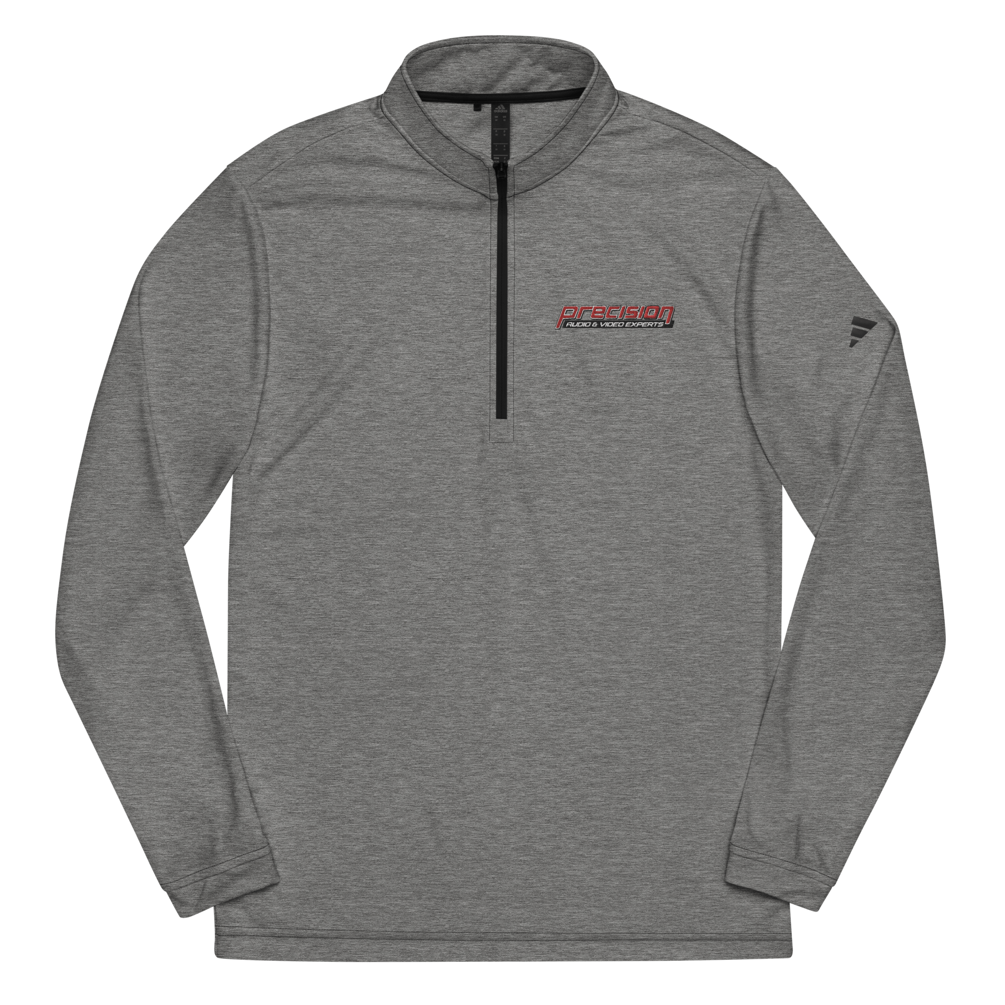 PrecisionAudiovideoexperts Black Heather / S Quarter zip pullover