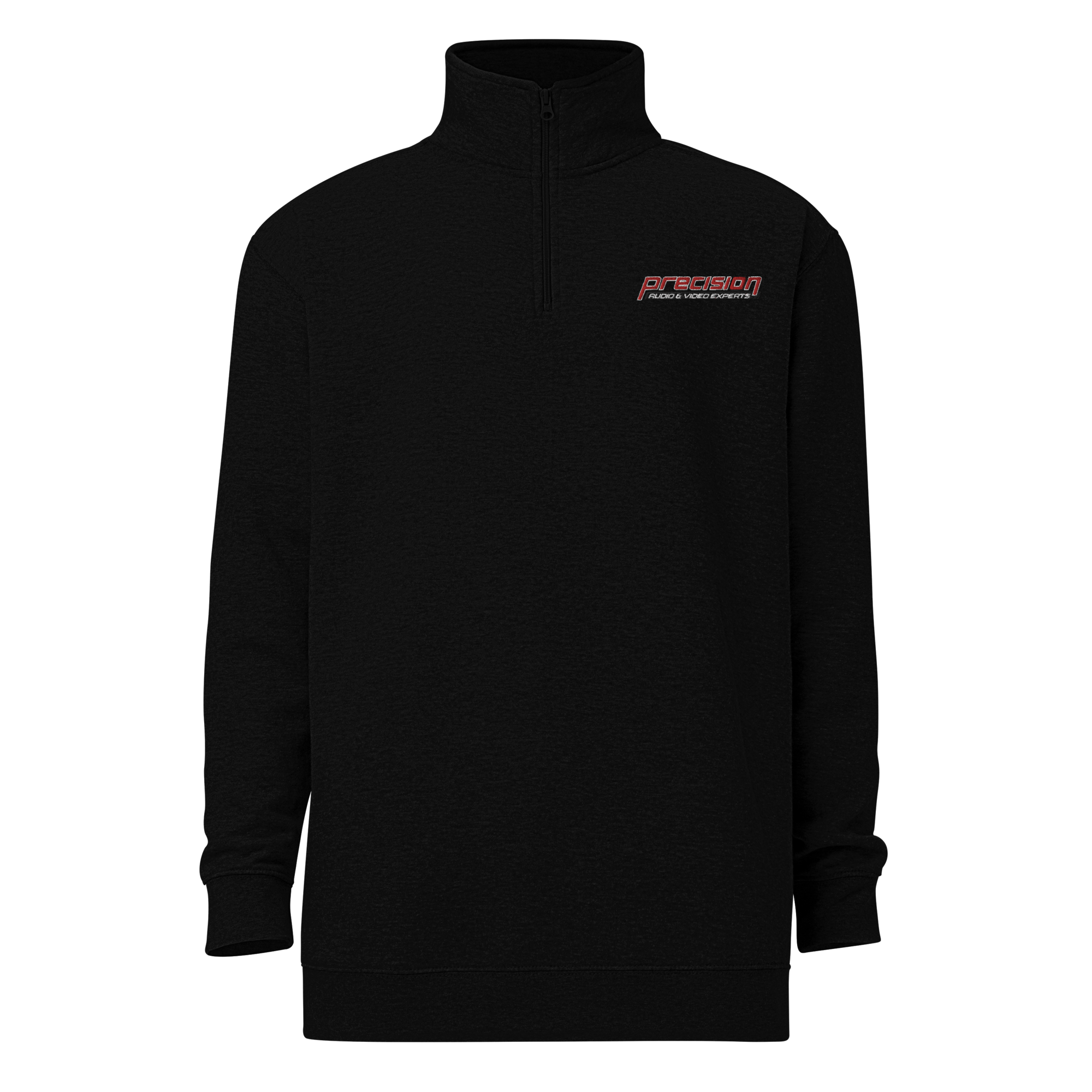 PrecisionAudioVideoExperts Black / S Logo Fleece Pullover