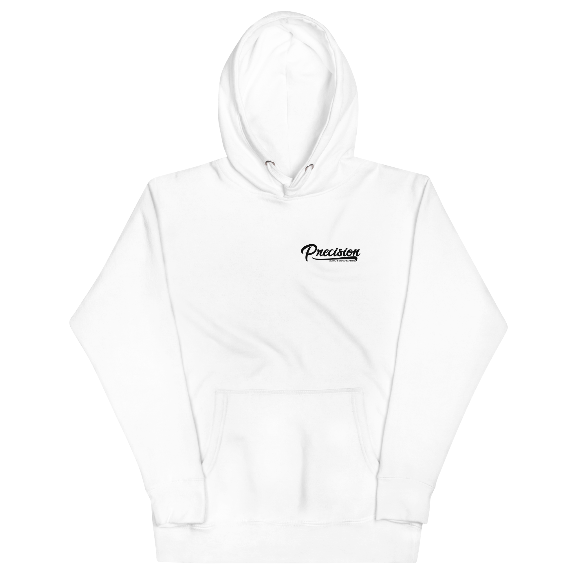 PrecisionAudiovideoexperts S Badge Hoodie White