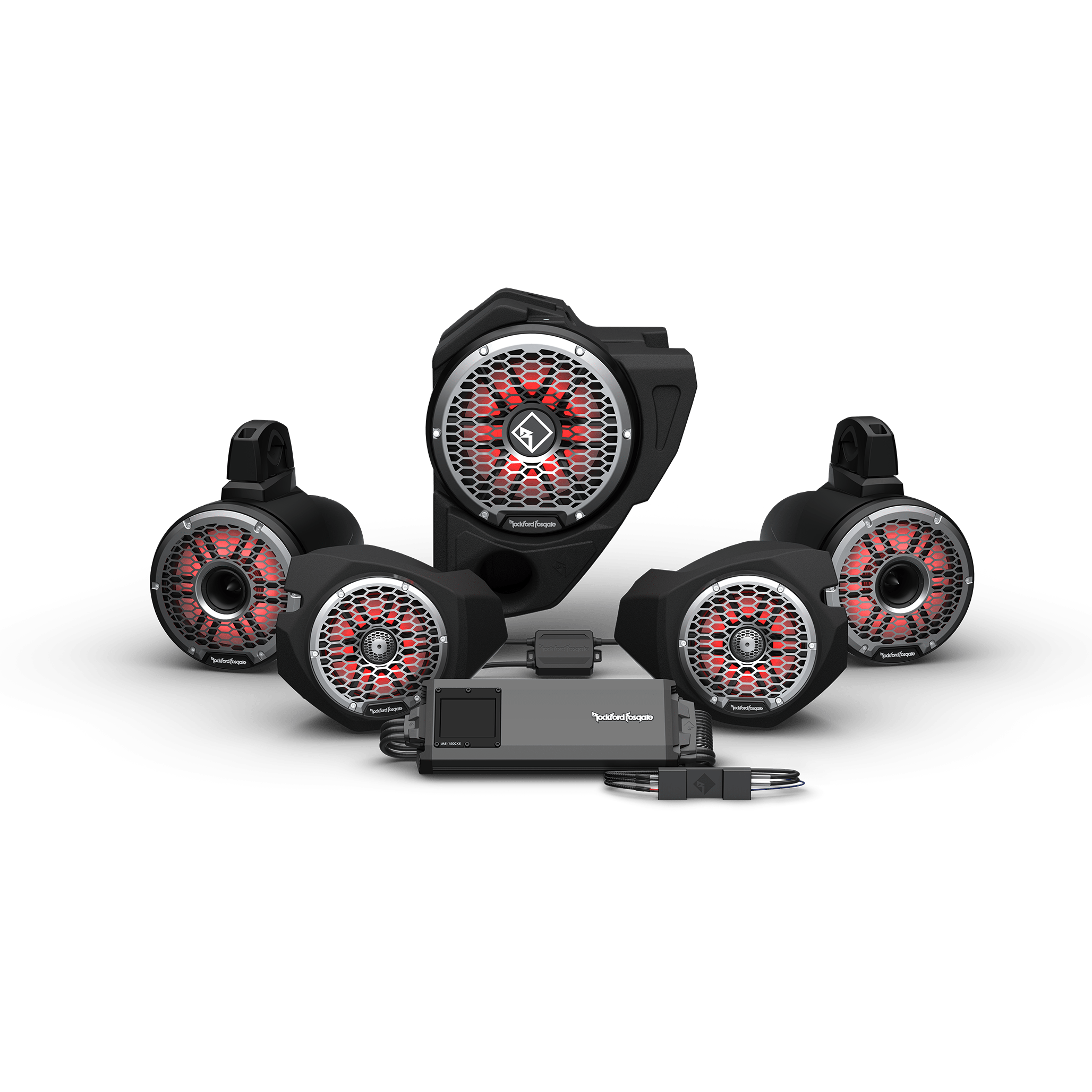 ROCKFORD Polaris RZR RC Stage 6 RGB Speaker Kit