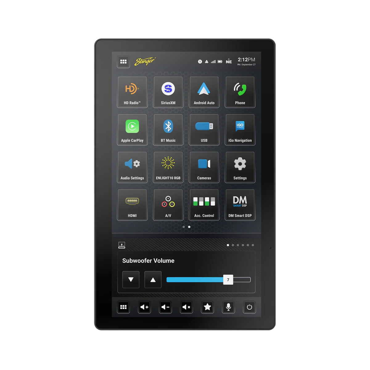 HORIZON12 - 12.8-Inch Floating Multimedia Infotainment Display System