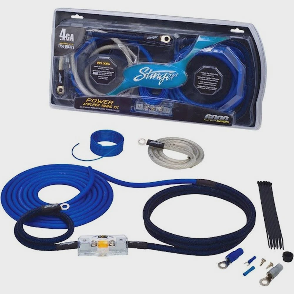 STINGER Kits 6000 Series 4 GA Power Wire Kit