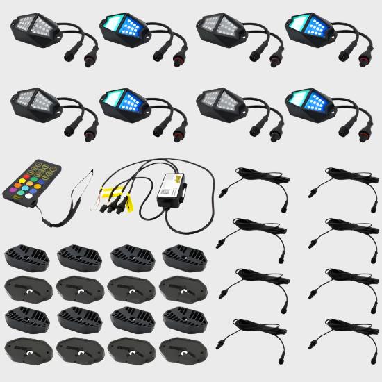 STINGER Lighting enLIGHT10 8 Way Dynamic Rock Light