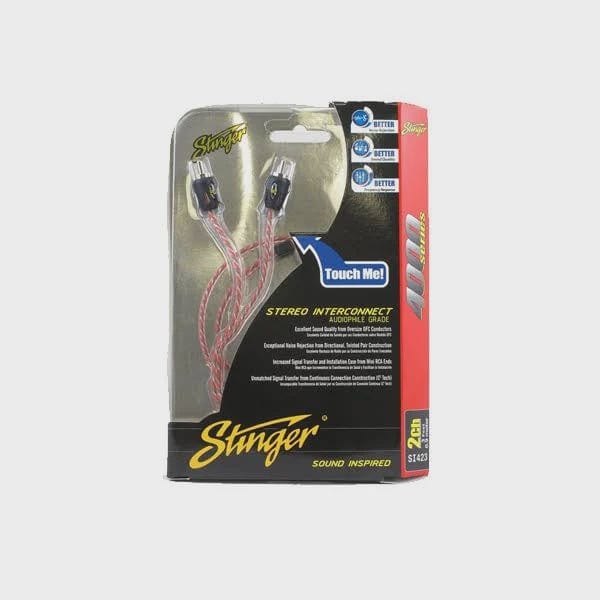 STINGER RCA 4000 Series 3' 2 Channel RCA