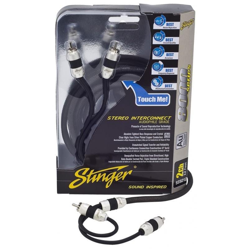 STINGER RCA 8000 Series 12' 2 Channel RCA