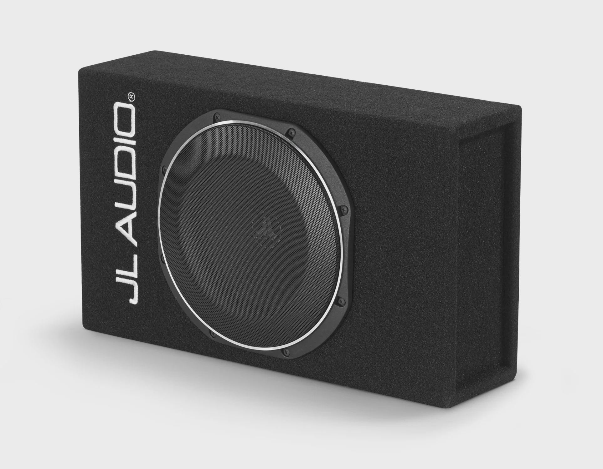 PowerWedge+™ TW1 Amplified Enclosed Car Subwoofer