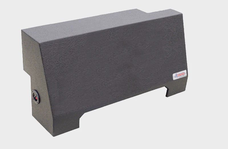 ATREND Enclosures Dual 10" Sealed Tuff Coat Sprayliner - Fits 1998-2002 Jeep Wrangler