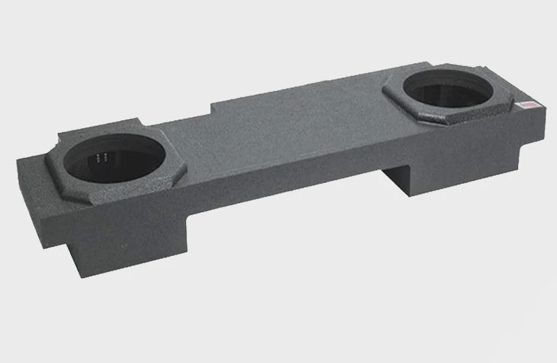 ATREND Enclosures Dual 10" Sealed Tuff Coat Sprayliner - Fits 2001 - 2013 Chevrolet-GMC Avalanche-Escalade