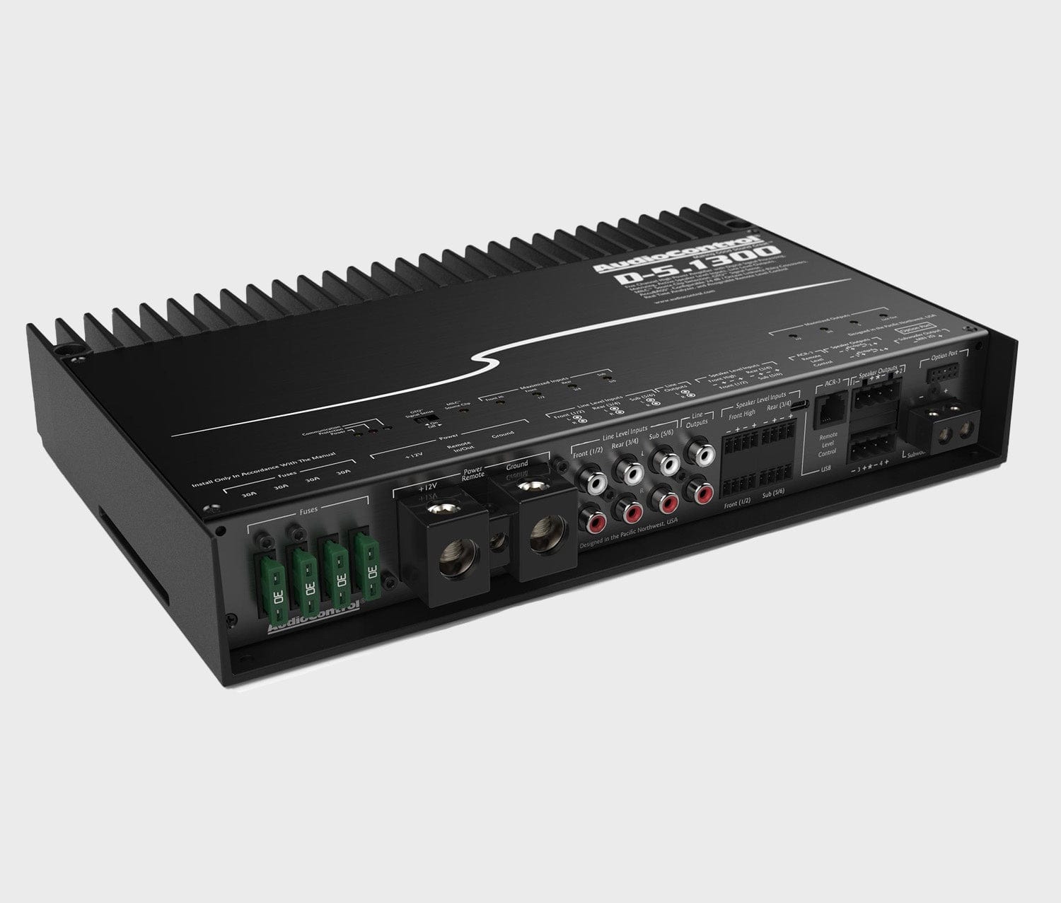 AUDIOCONTROL 5 Channel 5 Channel 1300 Watt DSP Amplifier