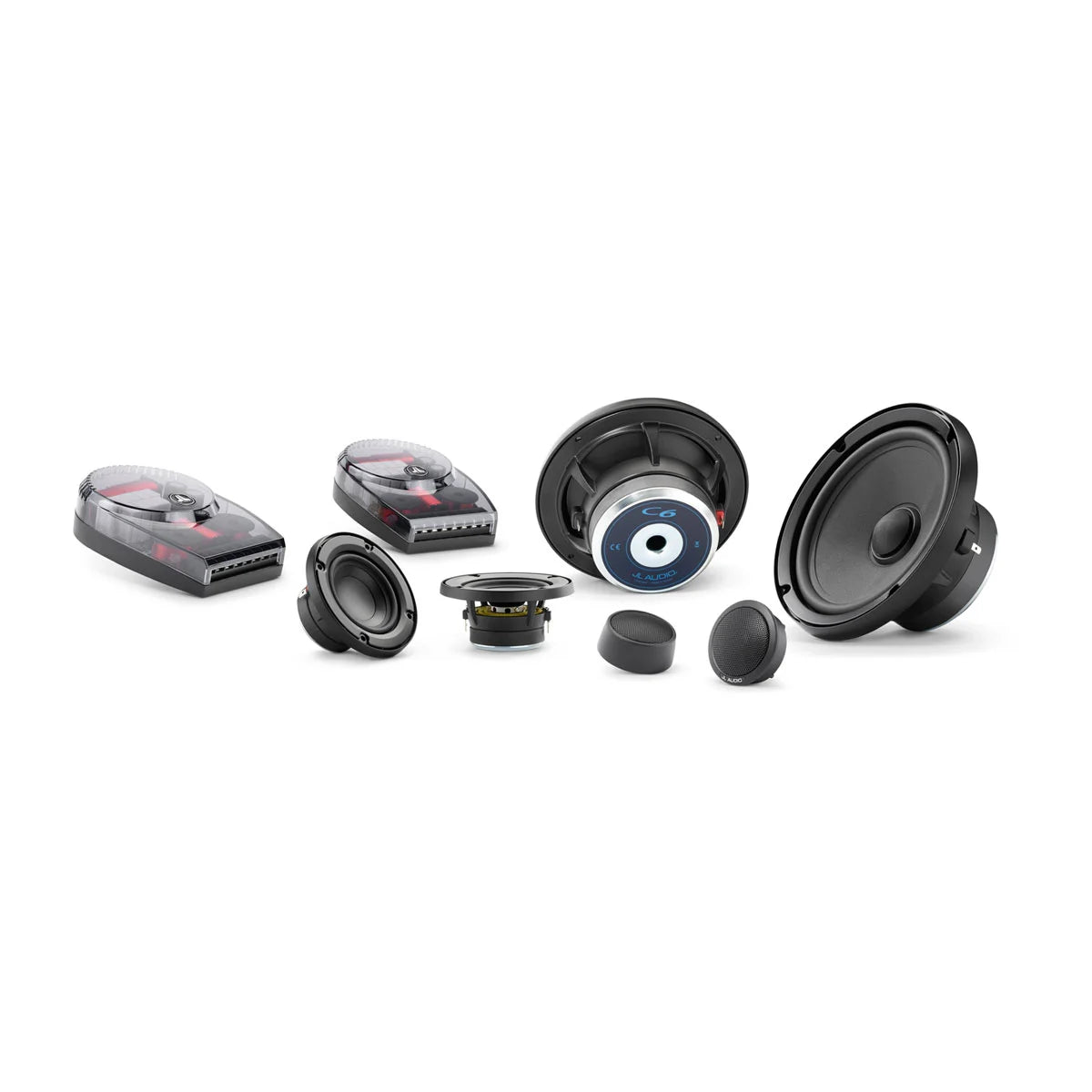 C6 6.5" Three-way Component Speaker System