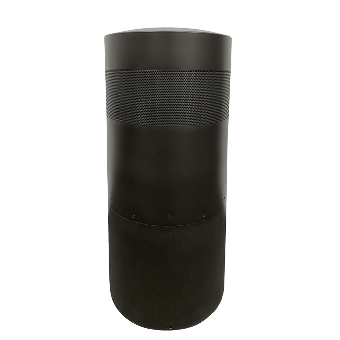 COASTAL SOURCE Outdoor Speaker 18.0 Bollard Subwoofer, Brown