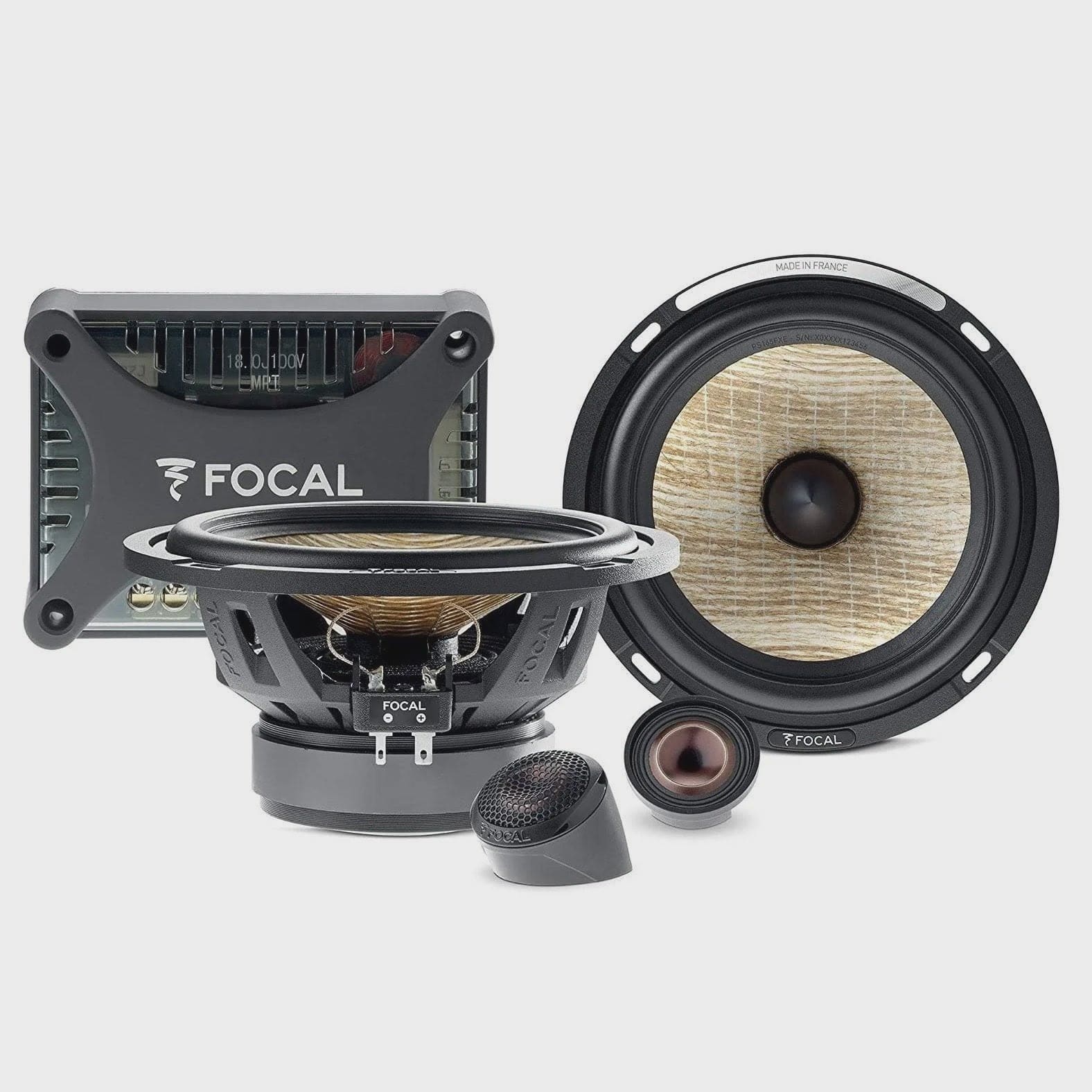 FOCAL Component FLAX EVO 6.5” 2-Way Component Kit 80W