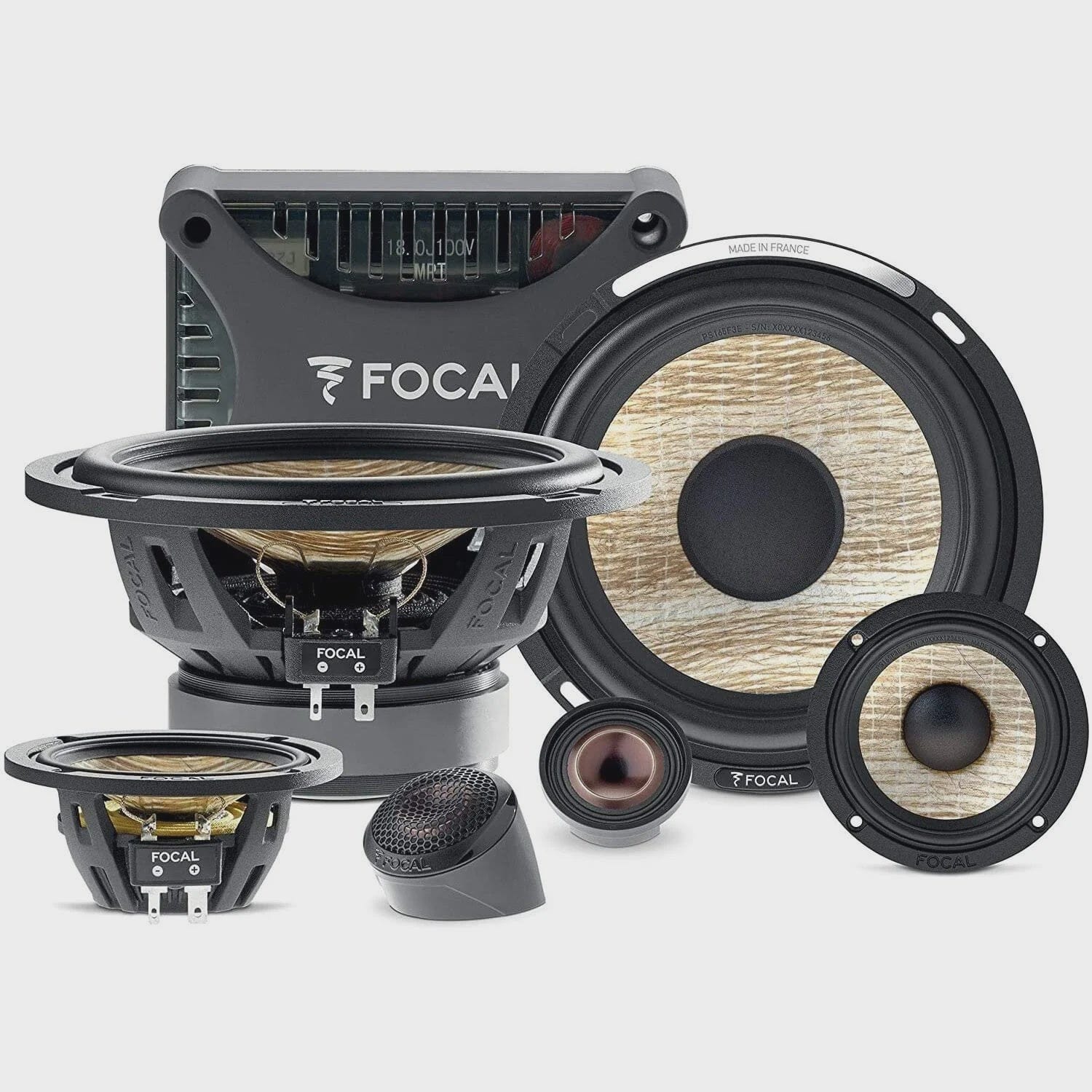 FOCAL Component FLAX EVO 6.5” 3-Way Component Kit