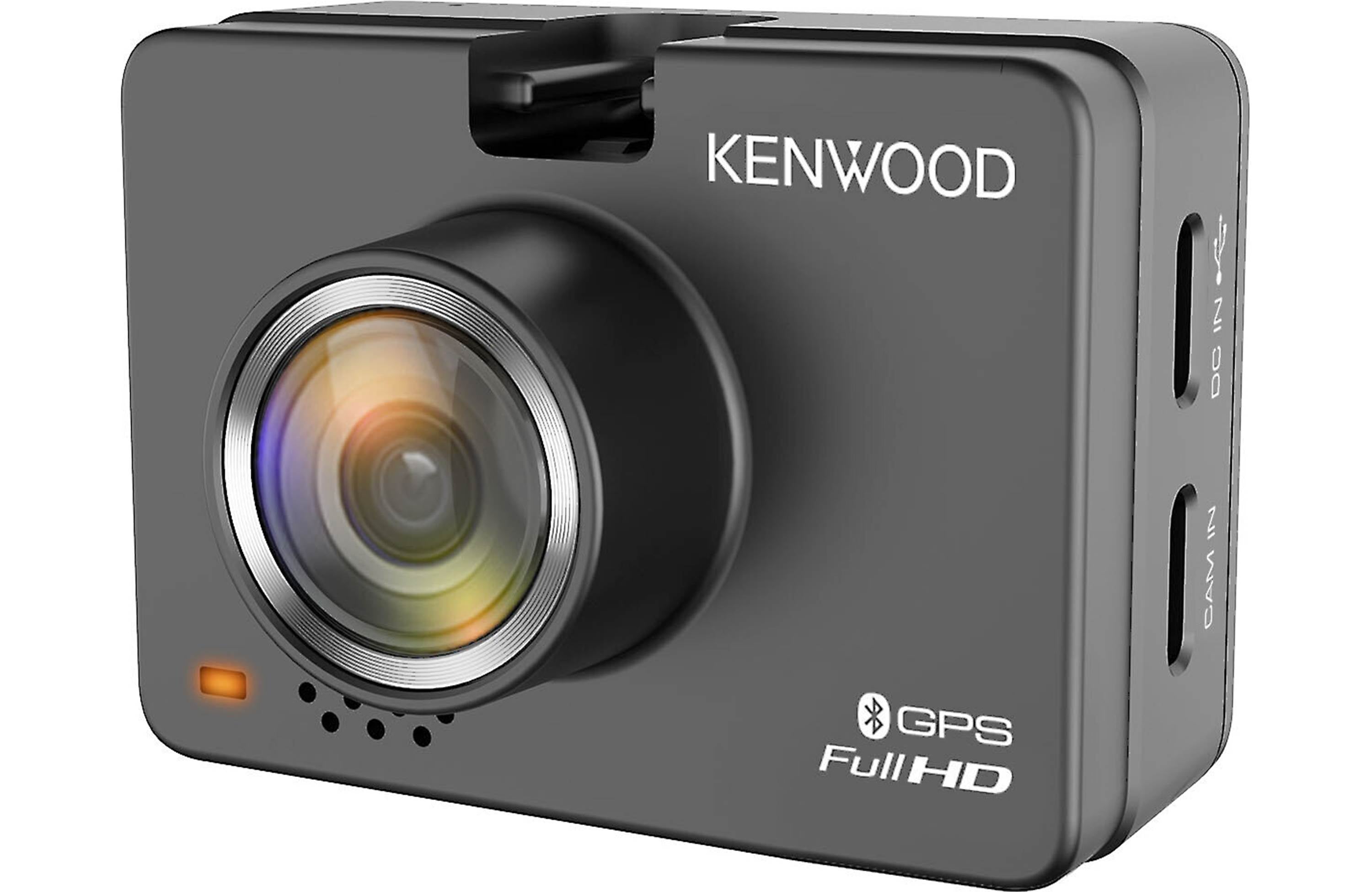 KENWOOD Dash Cameras HD Dash Camera - 2" Display, GPS, and Wi-Fi
