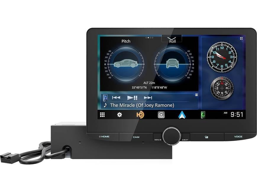 KENWOOD Excelon Direct Replacement Digital Multimedia Receiver with 10.1" Floating Touchscreen Display