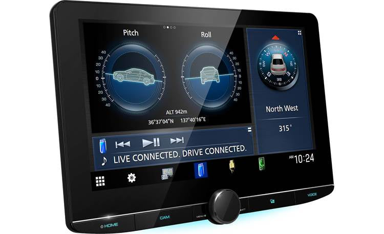 KENWOOD Floating Excelon DMX1058XR Reference Digital Multimedia Receiver - (does not play discs)