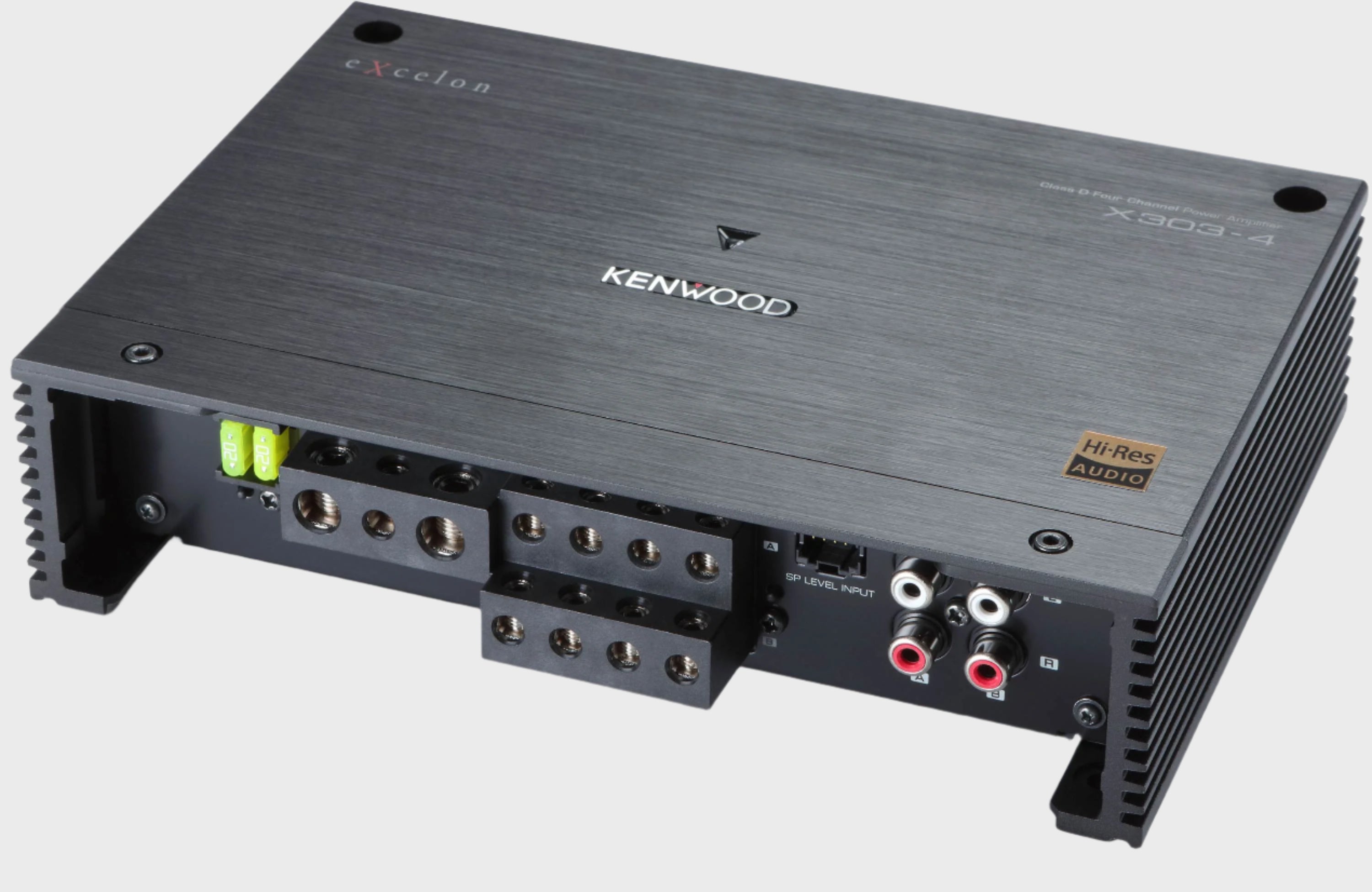 KENWOOD Multi Channel "X Series" 4 Channel Amplifier with 50W x 4 @ 4 Ohms, 75W x 4 @ 2 Ohms, 600W Maximum Power