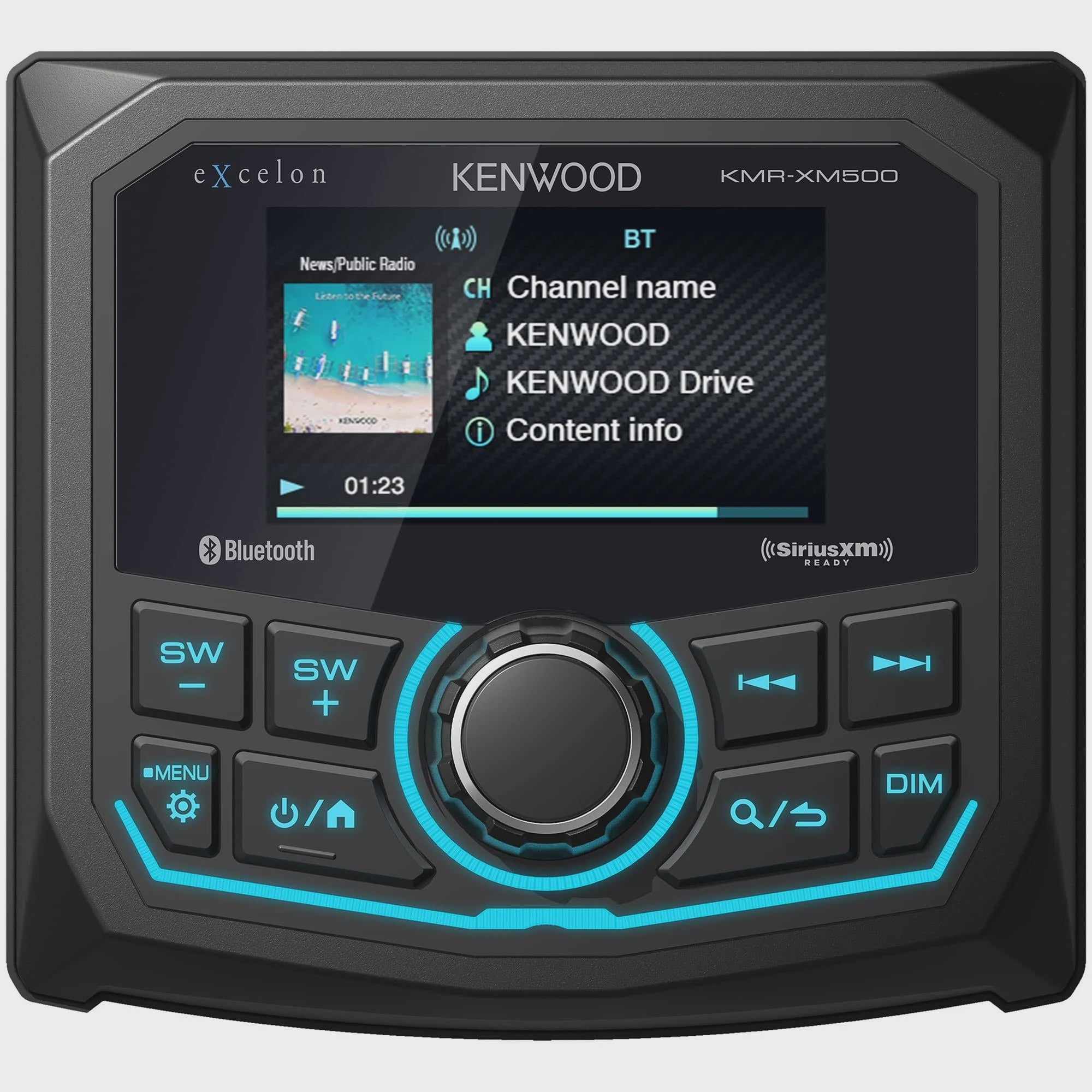 KENWOOD Radios Excelon Motorsports Media Receiver KMR-XM500