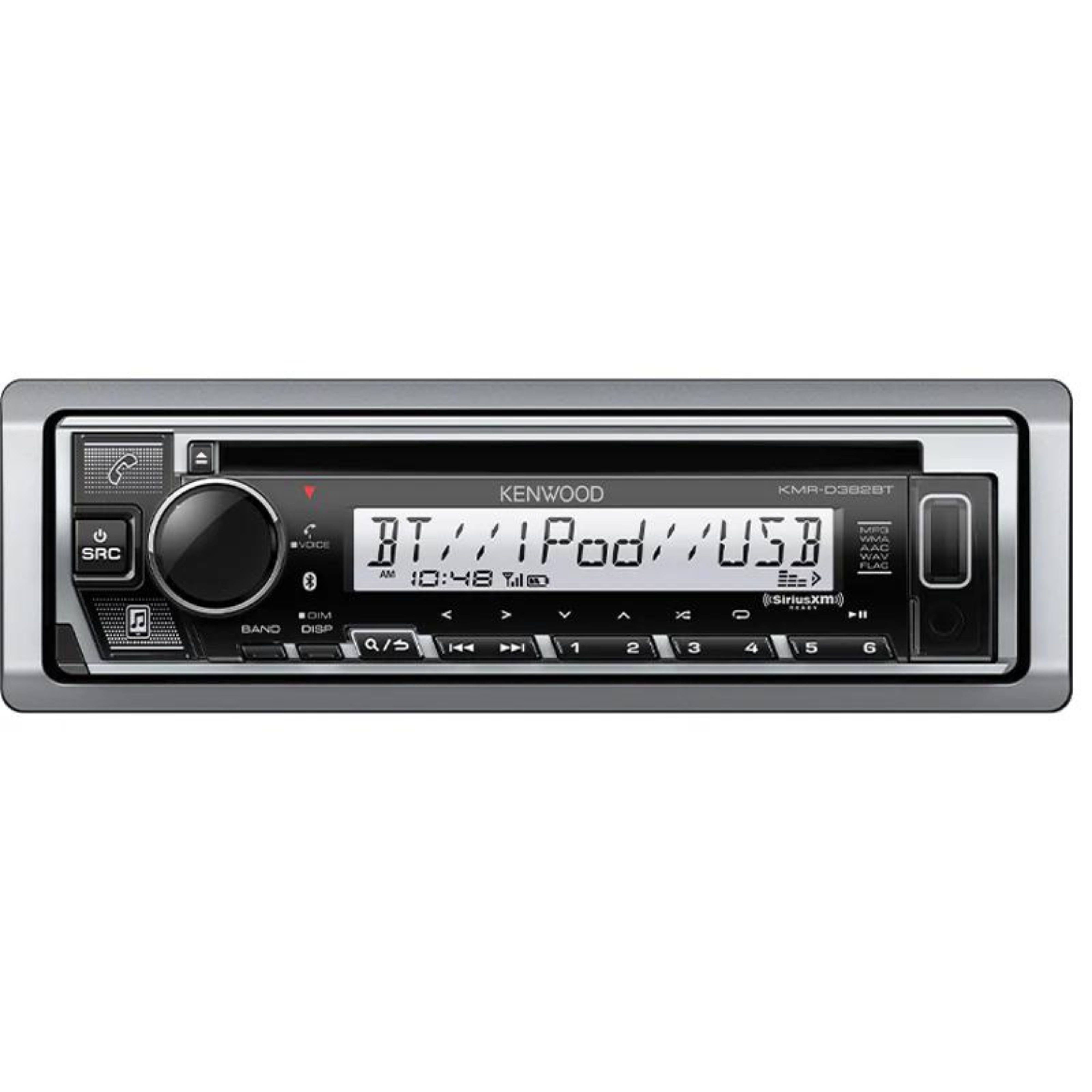 KENWOOD Radios Marine CD Player BT/AUX - KMR-D382BT