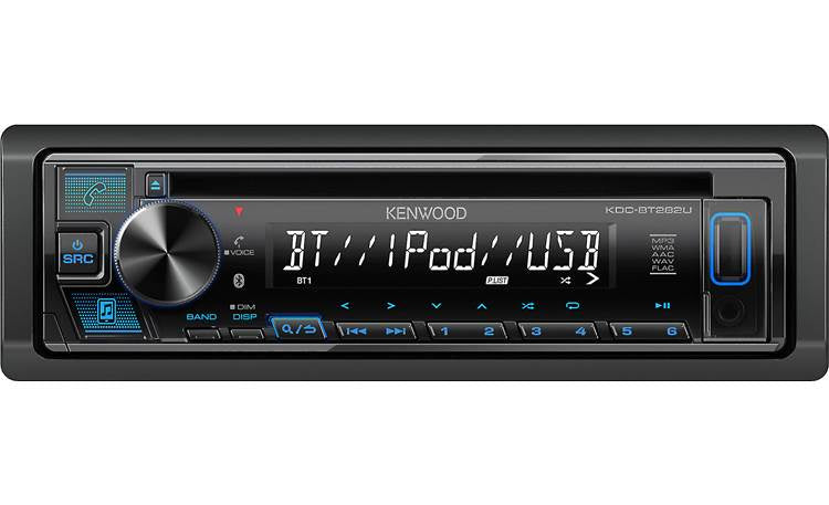 KENWOOD Single Din KDC-BT282U CD Player W/ USB/ Bluetooth