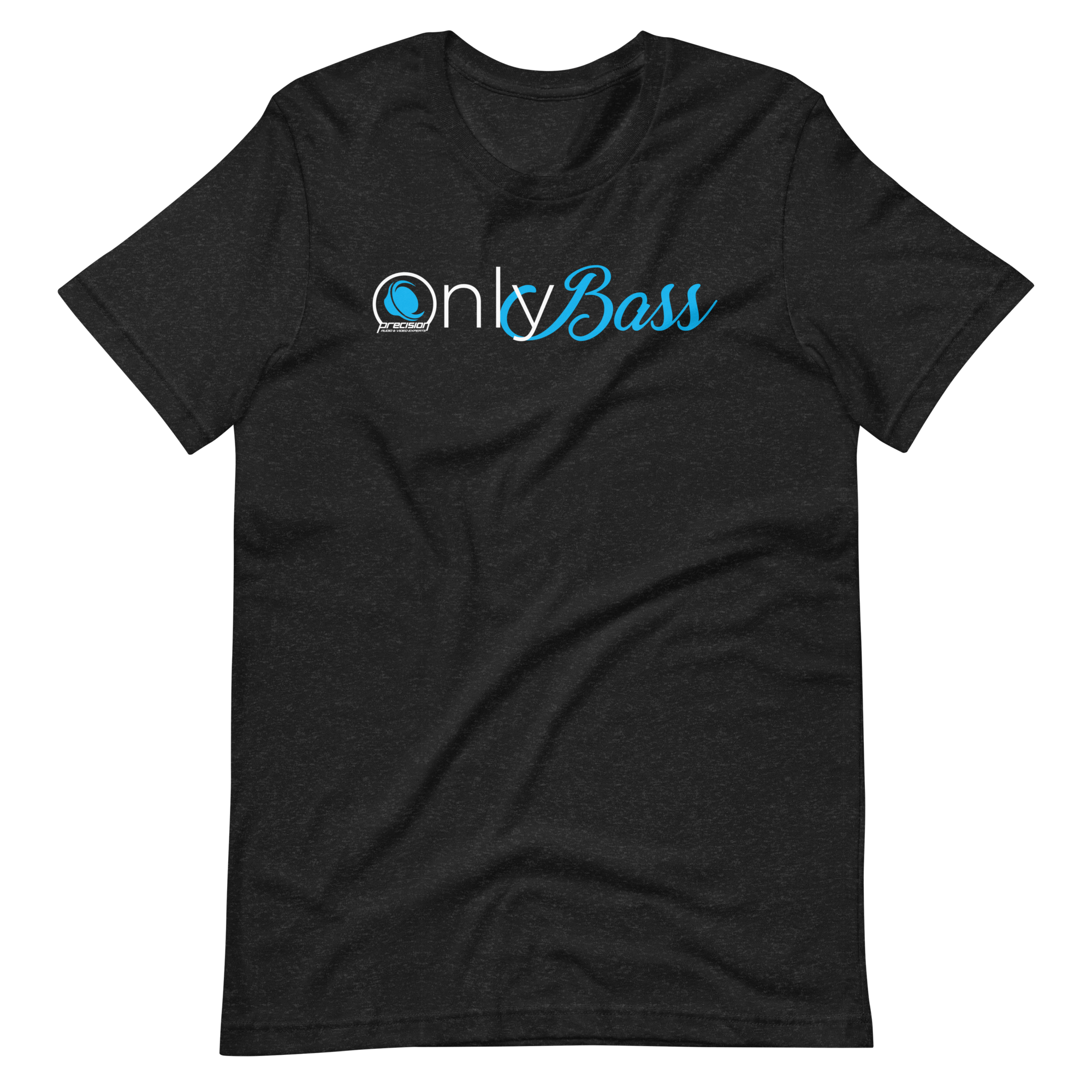 PrecisionAudioVideoExperts Black Heather / XS Only Bass Tee