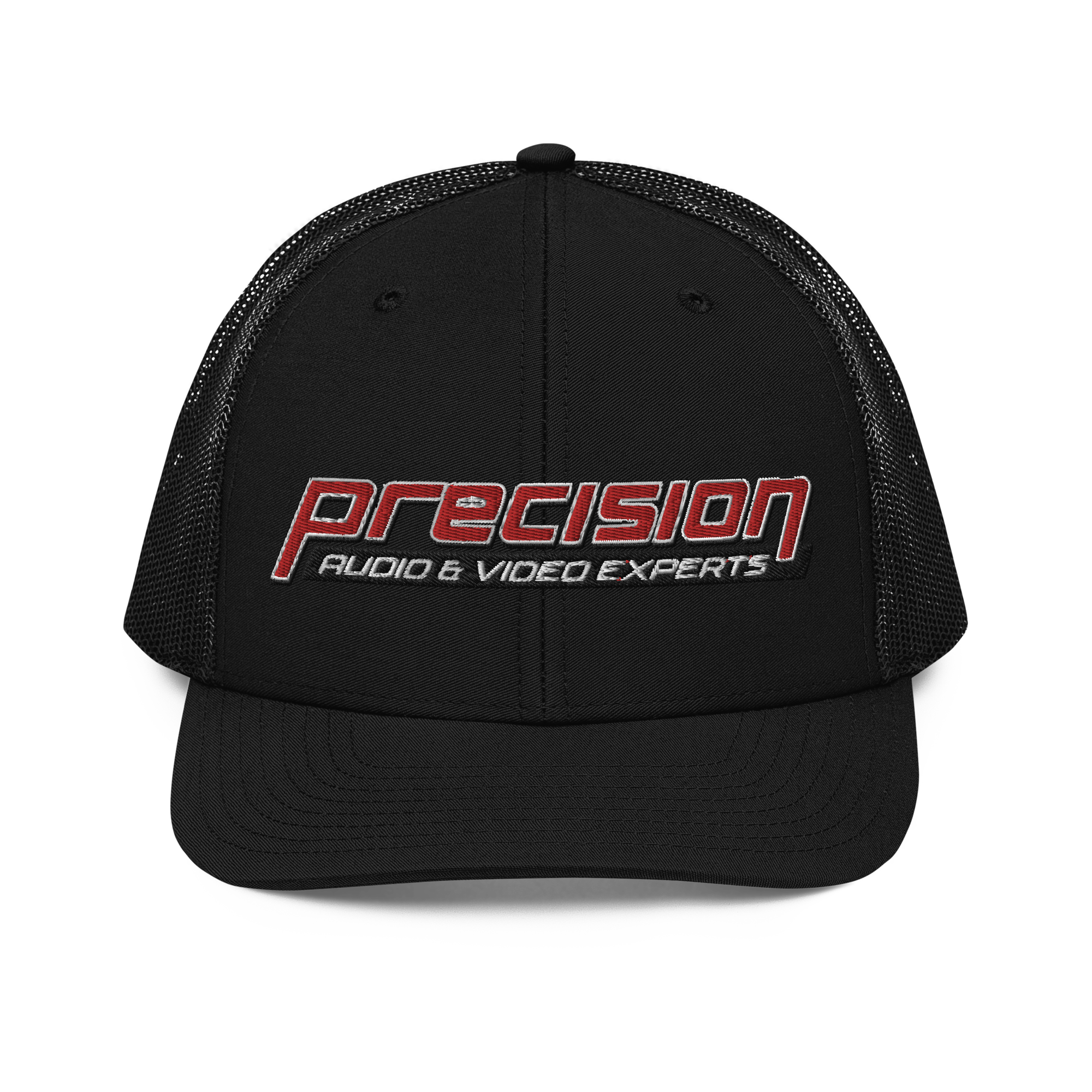 PrecisionAudioVideoExperts Black Precision Trucker
