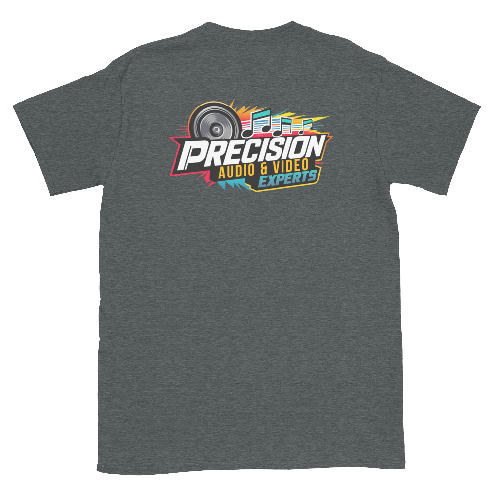 PrecisionAudioVideoExperts Dark Heather / S Good Vibes Double Side