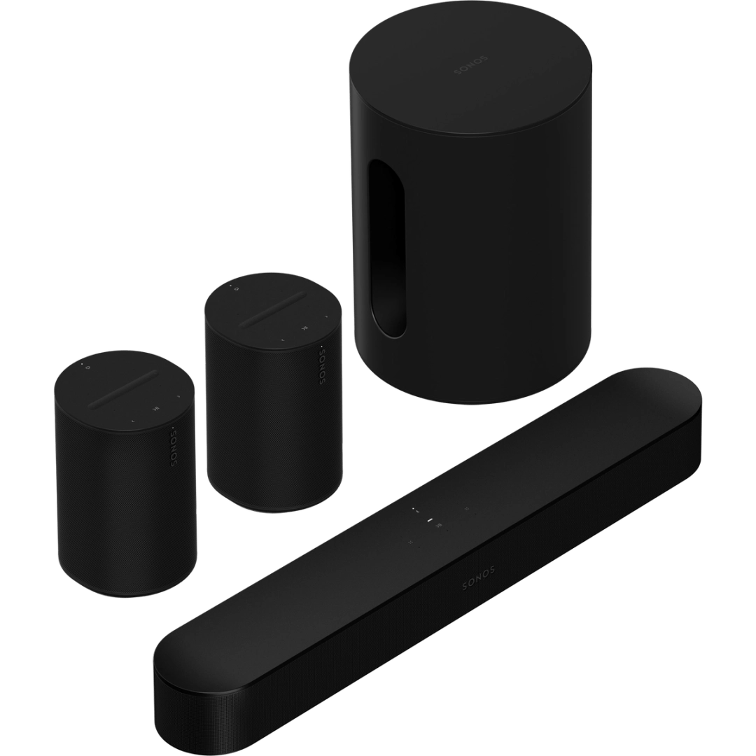 SONOS Wireless Speaker Immersive Set With Beam - Black