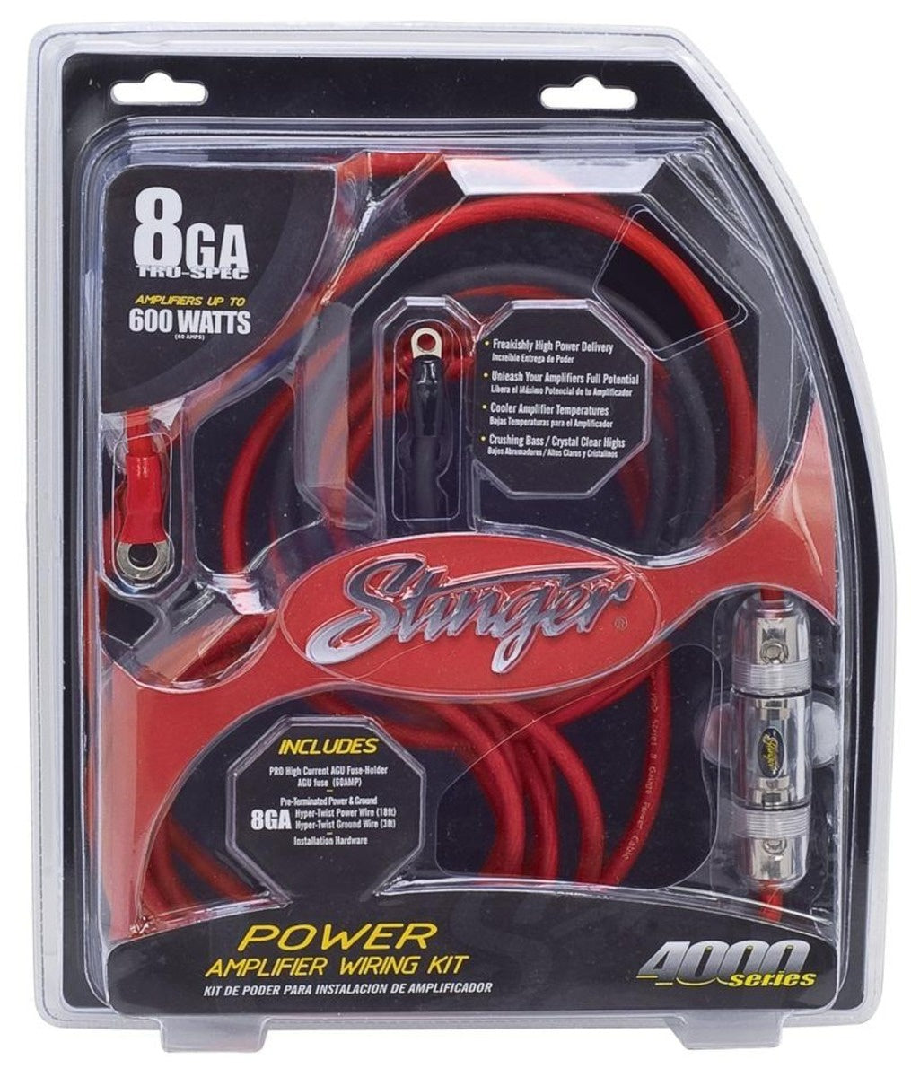 STINGER Kits 4000 Series 8 Ga Wire Kit