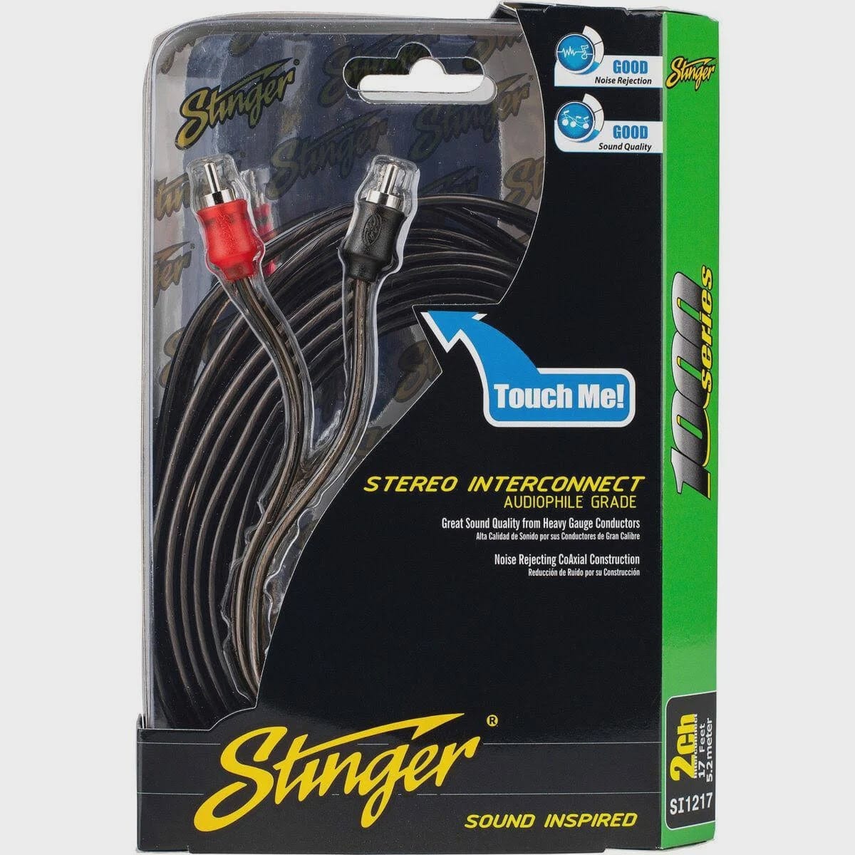 STINGER RCA 1000 Series Channel RCA 17' 2 Channel