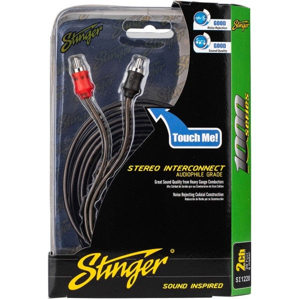 STINGER RCA 1000 Series Channel RCA 20' 2 Channel