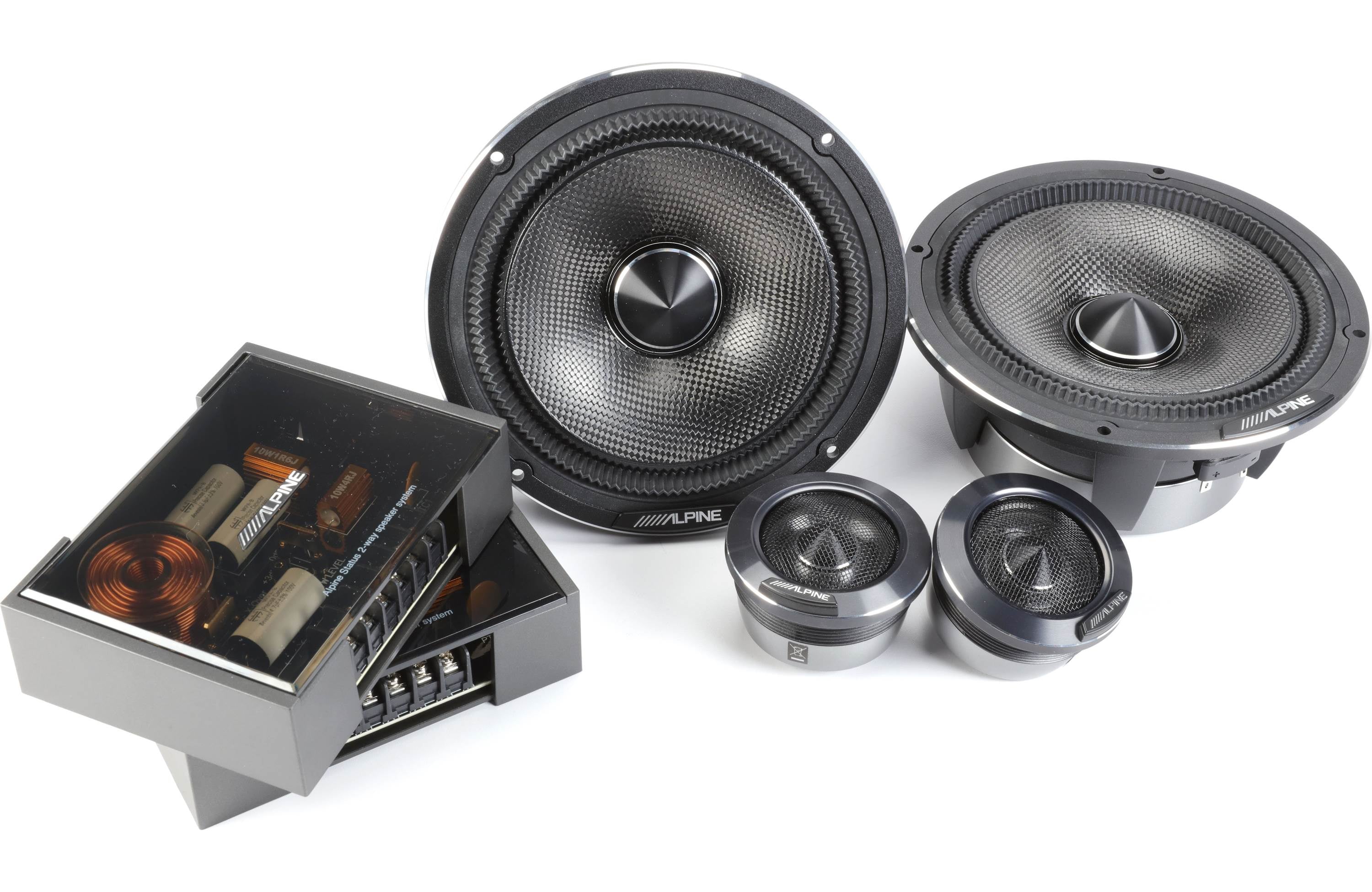 ALPINE Component Status Hi-Res 6.5” 2-Way Component Speaker Set