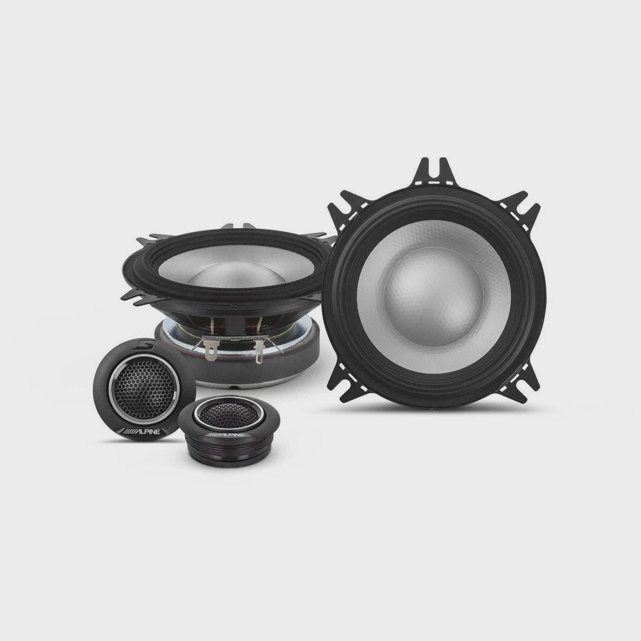 ALPINE Component Type S2 4" Component Speaker Set